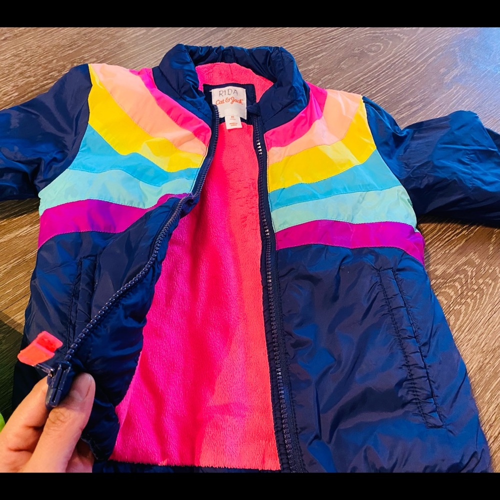 Like new.. girl baby jacket for winters